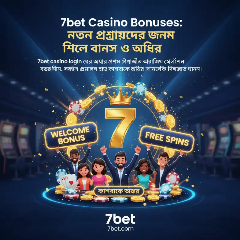 7bet Casino Welcome Bonuses and Promotions Banner