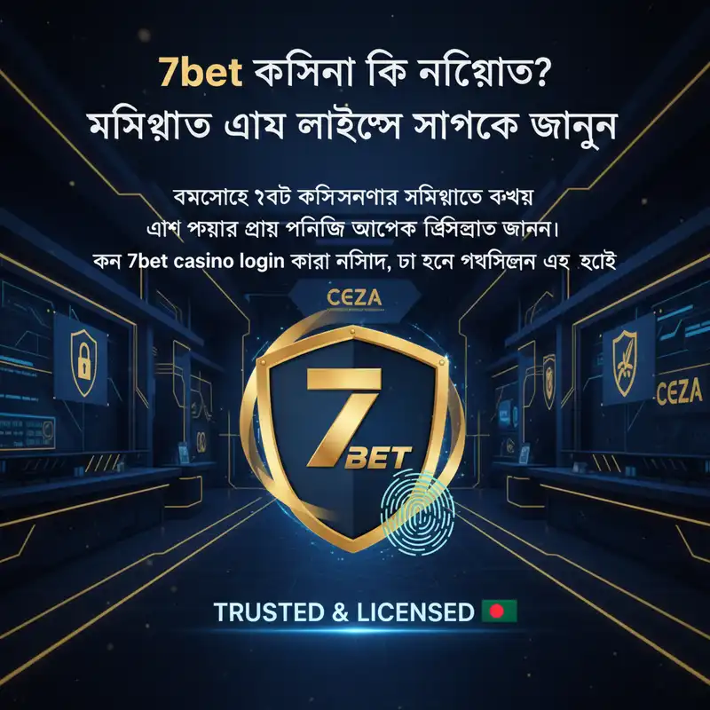 7bet ক্যাসিনো নিরাপত্তা এবং লাইসেন্স তথ্য